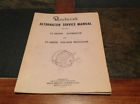 92-31498 P-n Cessna Alternator Service Manual Overhaul Parts Beechcraft