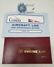P121-13 Cessna Lot Of Logbooks Aircraft Log And Asa Engine Pns