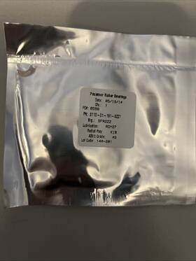 3110-01-191-4227 Pacamor Kubar Sfr2zz Bearing. Pn Sfr2zz/ S312-8. Nsn 3110-01-191-4227. Appl Ah64 Actuator