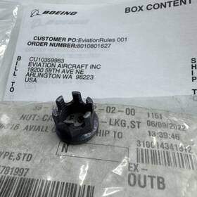 Ms14144l7 Paolo Astori Nut Military 7/16-20 Self-locking Lightweight Hi-temp With Certs