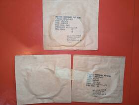 Ms9241-231 Parco Lot Of 3 3.5 Inch Diameter O-rings New In Package Vtg 1982