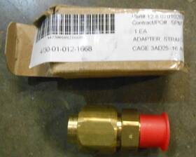 Parker 070102ba Brass Pipe To Tube Straight Adapter 4730010121668