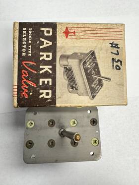 4568-1-1 Parker 4568-1-1/8d Vacuum Selector Valve Pn