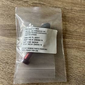 D9850-14 Permaswage Airdrome Precision Components Pcc Fluid Fittings Deburr Tool Assembly