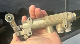 04107-6 Pesco Products Military Aircraft Cornelius Co Emergency Air Brake Valve 3000 Psi 1960s Usaf Nos 04107-6 Pesco Products Military Aircraft Cornelius Co Emergency Air Brake Valve 3000 Psi 1960s Usaf Nos