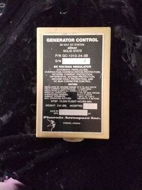 Gc-1010-24-6d Phoenix Aerospace Inc Gc-1010-24-6a Solid State Dc Voltage Regulator Bell