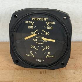 C-121 Pioneer Vtg Cowl Flap Position Indicator Bendix Magnesyn Lockheed Constellation