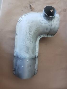 10843-03 Piper Tri-pacer Pa22 Carburetor Heat Muff Tripacer Pacer