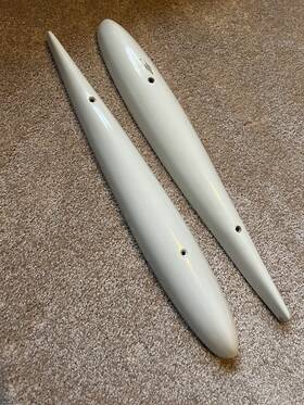 25066-0 Piper 21556-0 Pa30/39 Twin Comanche Stabilizer End Caps. Pns