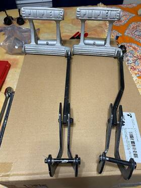 Pa-24 Piper 22048 Rudder Pedals And Linkages Comanche - 2 Toe Brakes Pair
