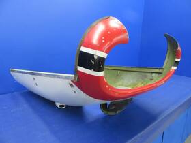 Pa-24-250 Piper 22857-02 Comanche Bottom Cowl And Nose Bowl 0226-28