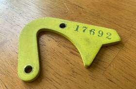 17692-000 Piper 23-250 23-150 23-160 23-180 23-235 17692-00 17692 Pa-23 Apache Aztec Nose Gear Door Hinge