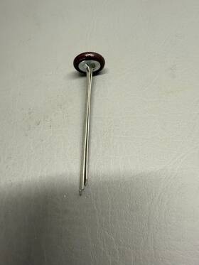 28595-002 Piper Brown Button