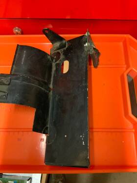 31359-000 Piper Aztec Right Engine Left Front Baffle Pa-23 New Old Stock
