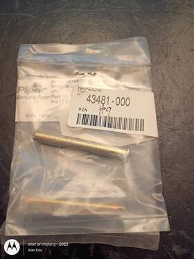 43481-000 Piper 43481-00 Pin P/n Nos