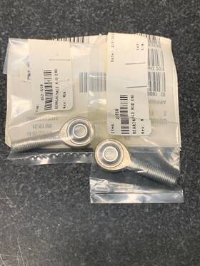 49261-002 Piper 452-658 Rod Ends New 2ea