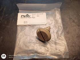 Piper 460-045 Aircraft Fuel Access Fastener P/n New Surplus