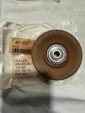 Piper 481-652 New Pulley In Manufacturers Packaging With No Certs P/n