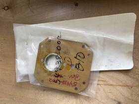 Pa-42-1000 Piper 54938-02 Aileron Trim Pedestal Gearbox Bearing Plate