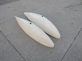 62090-00 Piper Airplane Aircraft Pa-28 Pair Of Fiberglas Wingtip Set