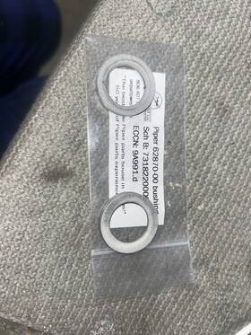 62870-00 Piper Bushing Half Year Old Price For Both