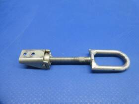 0924-806 Piper 63037-00 Pa-28 Upper Door Latch Loop P/n With 90 Degree Nutplate