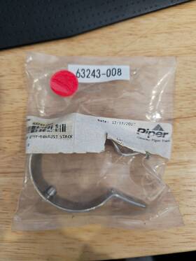 63243-008 Piper Clamp Exhaust Stack 63243-008 Piper Clamp Exhaust Stack