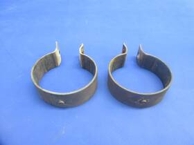 Pa-28-180 Piper 63243-02 Exhaust Stack Clamp P/n Lot Of 2 0725-727 Pa-28-180 Piper 63243-02 Exhaust Stack Clamp P/n Lot Of 2 0725-727