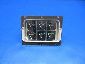 63426-000 Piper 63426-00 Pa-28-180 Instrument Cluster 12v P/n 1224-104