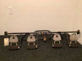 Pa32r-300 Piper 63459-011 Lance Rudder Bar Assembly With Pedals And Attaching Parts Pa32r-300 Piper 63459-011 Lance Rudder Bar Assembly With Pedals And Attaching Parts