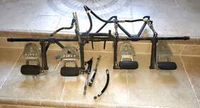 63464-005 Piper Pa34 Rudder Pedal Bar Assembly For Early Seneca