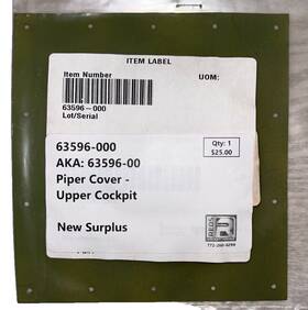 63596-000 Piper New Cpver