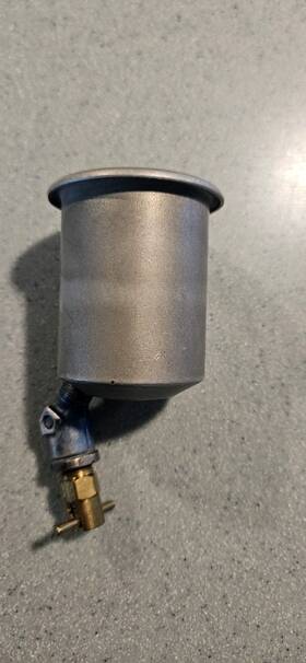 63840-02 Piper Gasolator Fuel Bowl Part Number With New Drain