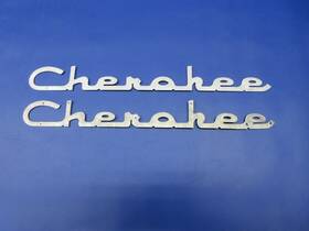 0325-1445 Piper 63934-00 Pa-28 Inch Cherokee Cowl Emblem / Medallion P/n Lot Of 2
