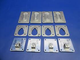 Pa-28-181 Piper 68094-03 Seat Attachment Plate Set Fwd And Aft P/n 1223-762