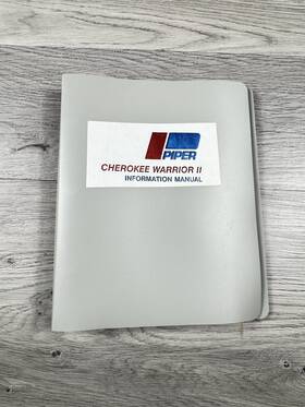 761-780 Piper Vintage Cherokee Warrior Ii Information Manual Airplane Aircraft