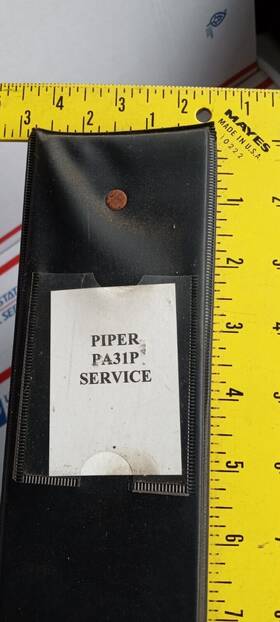 Pa-31p Piper 761488 Pressurized Navajo Service Manual Aircraft