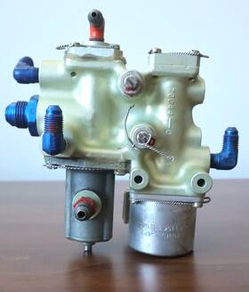 76641-000 Piper Pa-36 Auxiliary Fuel Control Valve Assembly P/n S/n 053