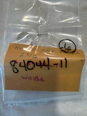 84044-011 Piper New Shim With No Certs P/n Sold Each