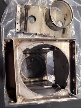 87327-002 Piper Used Valve Assy-air Box Carb Airbox P/n