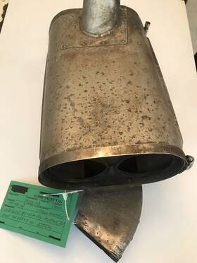 99568-003 Piper Exhaust Shroud S P/n 65543-00