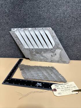 Piper Aircraft Parts 99559-000 99559-001 Pa28 Louver Air Conditioning Rh