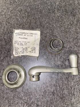 M-361-008 Piper J-3 Cub Trim Crank Handle Spring And Escutcheon