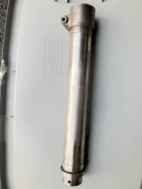 650007 Piper Pa-28 Outer Upper Nose Gear Strut Tube Pn 65007