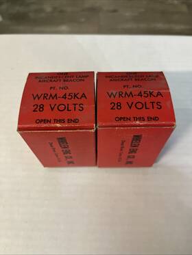 Wrm-45ka Piper Whelen Aircraft Beacon Lamps