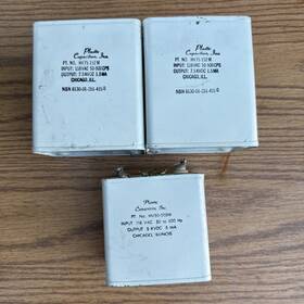Hv50-502m Plastic Capacitors Inc Hv75 152m 7.5 Kvdc Lot Of 3