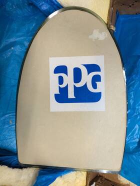 Ppg 1560-00-047-4009 T-33 Aircraft Windshield Panel 176433-11 Nsn Military Nos