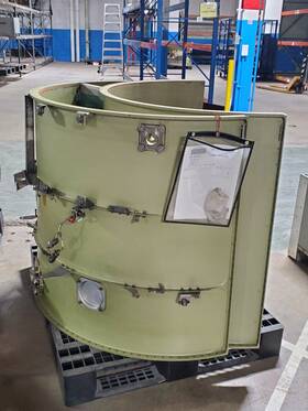 803220 Pratt & Whitney Jt8d And Duct Assy Comb Turb Clam Shell P/n Repaired