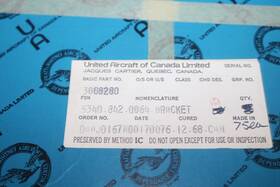 3008280 Pratt & Whitney Of Canada Nos And Pt-6 Top Fireseal Bracket Cessna Caravan