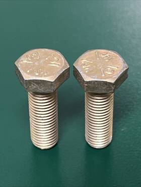 Ms90727-34 Qualified Fasteners Inc. Screw Cap Hexagon Head Lot Of 2 Ms90727-34 Qualified Fasteners Inc. Screw Cap Hexagon Head Lot Of 2